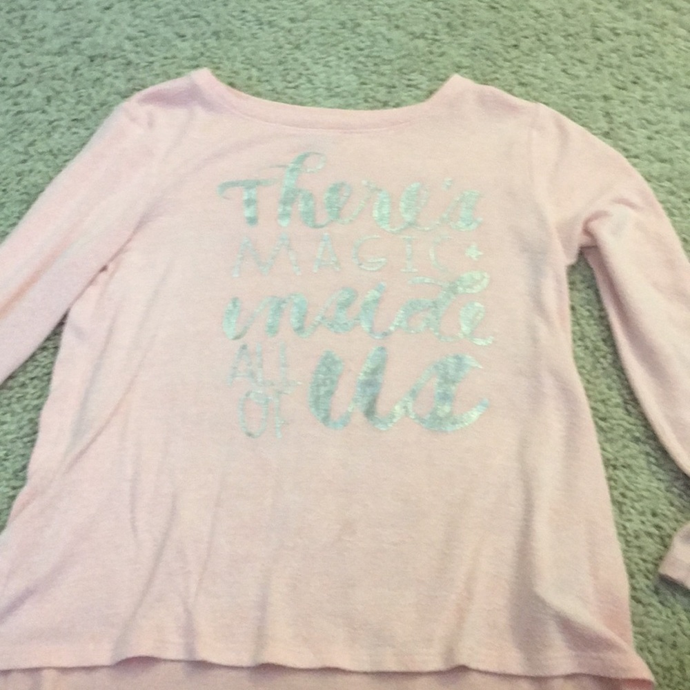 Cute pink sleeved! There’s magic inside all of us!